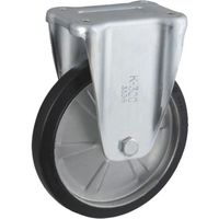 岐阜産研工業 UKAI 中荷重用キャスター 固定金具 Kタイプ ゴム 車輪径300mm SK-300 1個 690-7998（直送品）