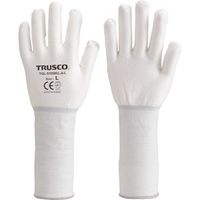 トラスコ中山 TRUSCO 【売切廃番】 ホワイトHPPEインナー手袋ロング L TGL-5100KL-A-L 1双 267-9125（直送品）