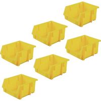 トラスコ中山 TRUSCO 【まとめ買い】VN型コンテナ 1.8L イエロー 160個 VN-2N-Y-160P 1セット(160個)（直送品）