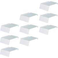 トラスコ中山 TRUSCO 【まとめ買い】VN3型コンテナ用フタ 透明 80個 VN-3NF-TM-80P 1セット(80個)（直送品）