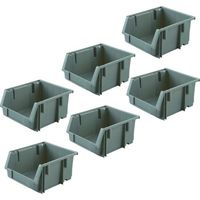 トラスコ中山 TRUSCO 【まとめ買い】VN型コンテナ 3.8L グレー 80個 VN-3N-GY-80P 1セット(80個)（直送品）