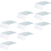 トラスコ中山 TRUSCO 【まとめ買い】VN1型コンテナ用フタ 透明 160個 VN-1NF-TM-160P 1セット(160個)（直送品）