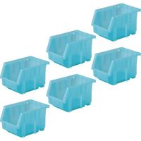 トラスコ中山 TRUSCO 【まとめ買い】VN型コンテナ 1.8L クリアブルー 160個 VN-2N-CB-160P 1セット(160個)（直送品）