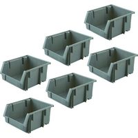 トラスコ中山 TRUSCO 【まとめ買い】VN型コンテナ 1.8L グレー 160個 VN-2N-GY-160P 1セット(160個)（直送品）