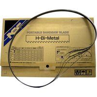 NCC ポータブルバンドソー 替刃 幅13×全長1260×厚み0.64 14/18山 YPS13 126018 1セット(5本)（直送品）