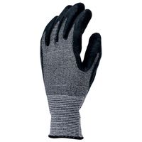 カヴァーワーク スーパーストレッチハイブリッド(スマホ対応) 黒/白モク 3L 10双 FT-3107H-3L 1組（直送品）