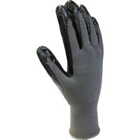 カヴァーワーク bisline 業務用 13Gニトリル背抜き グレー×クロ LL 10双 FT-3311-10P-LL 1組（直送品）