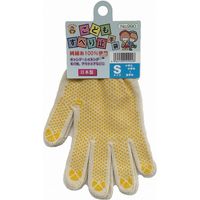 カヴァーワーク 子供手袋 すべり止め付 生成り L 10双 990-L 1組（直送品）
