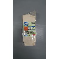 カヴァーワーク 消臭プラスWサポーター靴下 先丸 4足組 キナリ 5セット SS-304-4P-KI-5SET 1組（直送品）