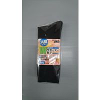 カヴァーワーク 消臭プラスWサポーター靴下 先丸 4足組 クロ 5セット SS-304-4P-BK-5SET 1組（直送品）