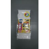 カヴァーワーク 消臭プラスWサポーター靴下 5本指カカト付 3足組 サラシ 5SET SS-306-3P-SA-5SET 1組（直送品）