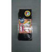 カヴァーワーク 消臭プラスWサポーター靴下 5本指カカト付 3足組 クロ 5SET SS-306-3P-BK-5SET 1組（直送品）