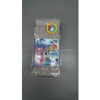 カヴァーワーク 消臭プラスWサポーター靴下 5本指カカト付 3足組 モク 5SET SS-306-3P-MOKU-5SET 1組（直送品）