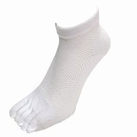 カヴァーワーク メッシュ靴下 ショート5本指カカト付 3足組 白 5セット SS-320-3P-WH-5SET 1組（直送品）
