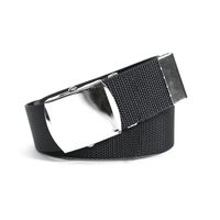 【日本製】ナイロンローラーベルト38mm幅 ブラック 130mm 3本 FT-1066-BK-130-3P 1セット(10本)（直送品）