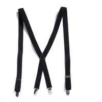 カヴァーワーク 【日本製】X型サスペンダー30mm幅 ブラック L FT-1074-BK-L 1セット(5本)（直送品）