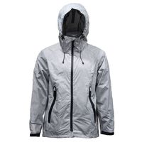 カヴァーワーク テフロン撥水レインウェア 千鳥グレー S CR-8000-GR-S 1枚（直送品）