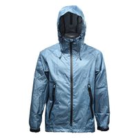 カヴァーワーク テフロン撥水レインウェア インディゴブルー 3L CR-8000-IN-3L 1枚（直送品）