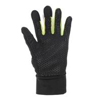 カヴァーワーク ブロックフリースストレッチグローブ 蛍光イエロー L 2双 FT-357501-YL-L-2P 1セット(3双)（直送品）