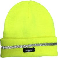 カヴァーワーク 反射ライン入りハイビズワッチ帽 イエロー 3枚 AG-68-YL-3P 1セット(15枚:3枚×5枚)（直送品）