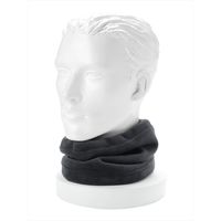 カヴァーワーク ベロアネックウォーマー ブラック 2枚 AG-98-BK-2P 1セット(10枚:2枚×5枚)（直送品）