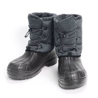 カヴァーワーク EVAウィンターブーツミドル グレー M CW-753-GY-M 1足（直送品）