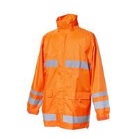 カヴァーワーク セーフティーレインスーツ 蛍光オレンジ 10L F-8400-OR-10L 1着（直送品）