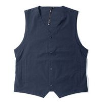 カヴァーワーク シアサッカーストレッチジレ ネイビー SS V-22013-NV-SS 1枚（直送品）