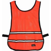 カヴァーワーク 反射ビブス オレンジ 3枚 AG-801-OR-3P 1セット(5枚)（直送品）