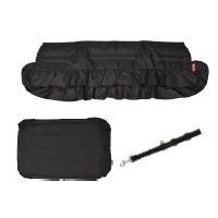 オージーケー技研 buddiQ PETー009set バスケット用コーナーカバーセット 黒 PET-009setクロ 1セット（直送品）