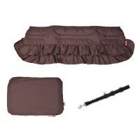 オージーケー技研 buddiQ PETー009set バスケット用コーナーカバーセット 茶 PET-009setチャ 1セット（直送品）