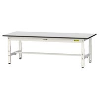 軽量作業台/耐荷重150kg 高さ調整低床用H401~576mm RoHS2指令対応塩ビシート天板 ワークテーブル150シリーズ SURAL（直送品）