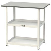 軽量作業用/天板付き150ワゴン 耐荷重50kg 固定式H738mm RoHS2指令対応塩ビシート天板 ワークテーブル150シリーズ HTR（直送品）