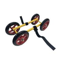 丸八工機 パンク車用台車 「後輪用」 黄色 パンクダイシャウシロヨウ 1台（直送品）