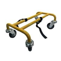 丸八工機 パンク車用台車 「前輪用」 黄色 パンクダイシャマエヨウ 1台（直送品）