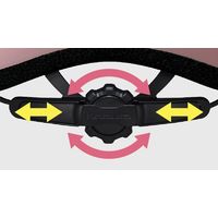 オージーケーカブト 補修パーツ XFー11アジャスター ブラック XF-11 1個（直送品）