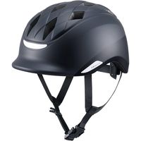 オージーケーカブト ヘルメット HOCCO (ホッコ) 54ー56cm マットブラック HOCCOマットブラック54-56 1個（直送品）