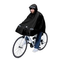 川住製作所 KWー910BK ヒザを雨から守るレインポンチョ クロスバイク&一般車用 1枚（直送品）