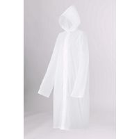 丸十コーポレーション 丸十 PEVAポケットコート サイズ:L クリア 04000572-005-01 1着（直送品）