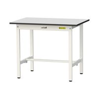 軽量作業台/耐荷重150kg 固定式H740mm RoHS2指令対応塩ビシート天板 ワークテーブル150シリーズ SURー960ーGYW（直送品）