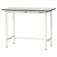軽量作業台/耐荷重150kg 固定式H950mm RoHS2指令対応塩ビシート天板 ワークテーブル150シリーズ SURHー1260ーGYW（直送品）
