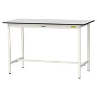 軽量作業台/耐荷重150kg 固定式H950mm RoHS2指令対応塩ビシート天板 ワークテーブル150シリーズ SURHー1575ーGYW（直送品）