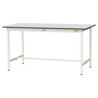 軽量作業台/耐荷重150kg 固定式H950mm RoHS2指令対応塩ビシート天板 ワークテーブル150シリーズ SURHー1890ーGYW（直送品）