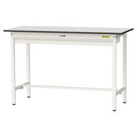 軽量作業台/耐荷重150kg 固定式H950mm ワイド引き出し付き RoHS2指令対応塩ビシート天板 ワークテーブル150シリーズ SUR（直送品）