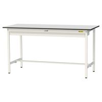 軽量作業台/耐荷重150kg 固定式H950mm ワイド引き出し付き RoHS2指令対応塩ビシート天板 ワークテーブル150シリーズ SUR（直送品）