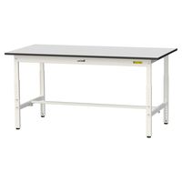 軽量作業台/耐荷重150kg 高さ調整H600~900mm RoHS2指令対応塩ビシート天板 ワークテーブル150シリーズ SURAー157（直送品）
