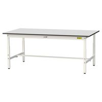 軽量作業台/耐荷重150kg 高さ調整H600~900mm RoHS2指令対応塩ビシート天板 ワークテーブル150シリーズ SURAー189（直送品）