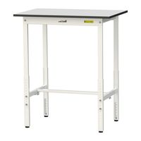 軽量作業台/耐荷重150kg 高さ調整H900~1200mm RoHS2指令対応塩ビシート天板 ワークテーブル150シリーズ SURAHー9（直送品）