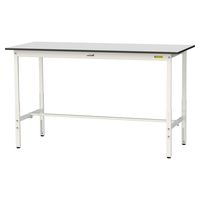 軽量作業台/耐荷重150kg 高さ調整H900~1200mm RoHS2指令対応塩ビシート天板 ワークテーブル150シリーズ SURAHー1（直送品）