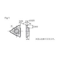 住友電工ハードメタル 溝入れチップ TGAL3110:AC1135U 1セット(10ケ)（直送品）